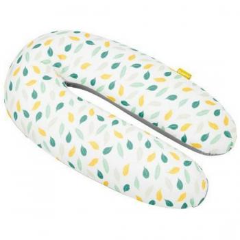 Cojín de Lactancia Badabulle Ergonomico y Evolutivo con Microesferas, Estampado y Funda Extraíble