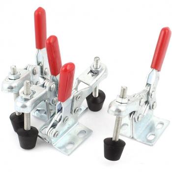 sourcing map 13009 - Abrazadera vertical para barra en forma de U, 30 kg, 4 unidades