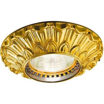 Spot clásico Milady Oro de 24 quilates, 1 bombilla, diámetro 10 cm