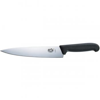 Cuchillo de cocina profesional Victorinox Fibrox, 31 cm, hoja extra afilada, acero inoxidable, apto para lavavajillas
