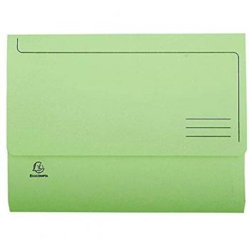 Exacompta 47973E - Lote de 10 Bolsas Super 250, Color Verde Claro