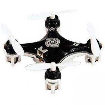 Cheerson - Dron CX10a 4 cm, 12 gr, giroscopio 6 ejes, color negro