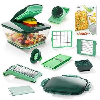 NICER DICER DICERCHEF01 La nueva versión Chef para aún más diversión cocinando sana y rápidamente, color verde