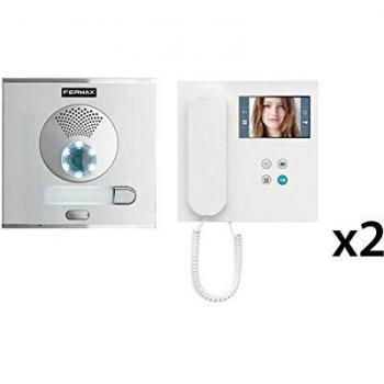 Fermax Kit Veo DUOX de 1 Vivienda con 2 monitores