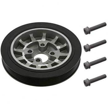 Polea de cigüeñal FEBI BILSTEIN 36344 con tornillos, para Seat Arosa, Skoda Felicia, VW Caddy, Lupo y Polo
