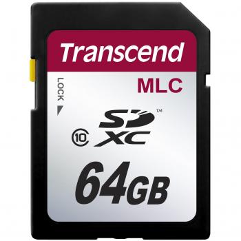 Tarjeta de Memoria Transcend 64GB SDXC Clase 10 MLC UHS-I