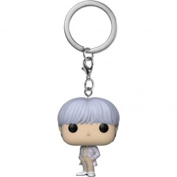 Llavero Funko Pop Suga BTS - Minifigura de Vinilo Coleccionable con Relleno de Calcetines