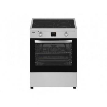 Cocina de inducción SVAN SKI3600X con horno eléctrico y 3 quemadores de inducción