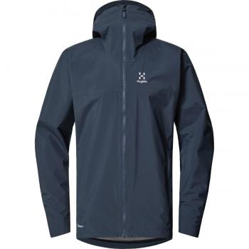 Haglöfs Men's Korp Proof Jacket - Tarn Blue, Waterproof and Breathable