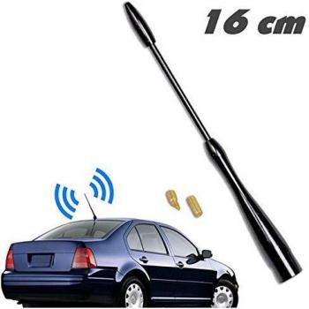 Antena de Radio para Auto AMiO 01052, 16 cm, Adaptador 5/6 mm
