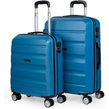 Maletas de Viaje ITACA T71615 - Set de Maletas Rígidas ABS con Candado de Combinación, Juego de 4 Ruedas Resistentes y Ligeras