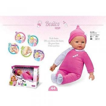 Rosa Toys- Muñeco Bebe besitos 45 cm