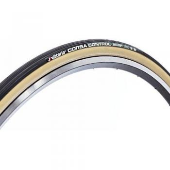 Vittoria Unisex G Plus neumáticos Corsa Control G + – Tubular 30 – 28 /700 x 30 C-para blk-310g, Negro, 30 mm