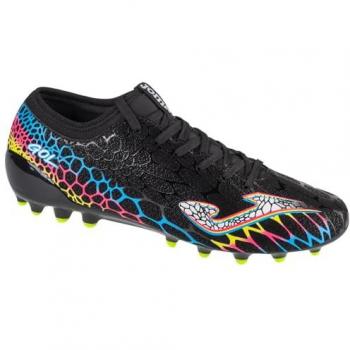 Botas de fútbol Joma Gol 2401 negro amarillo flúor para césped artificial, talla 39 EU