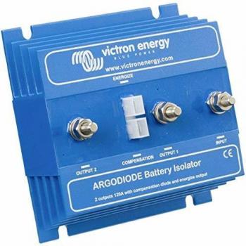 Victron Energy Argodiode 80-2AC Desconectador de baterías para 2 baterías, capacidad de 80A