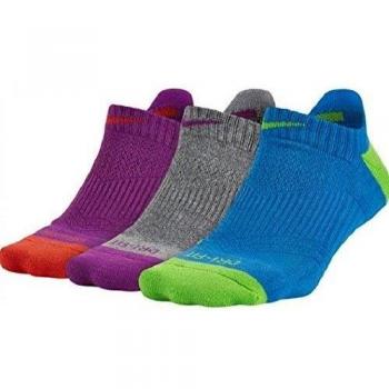 Nike 3PPK Women DRI-FIT Cushion N - Pack 3 pares de calcetines para mujer, color rojo, talla S