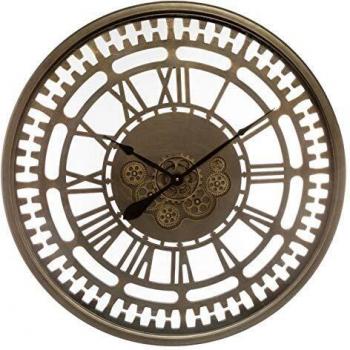 Reloj Mecánico de Pared D. 80 cm - Color Marrón