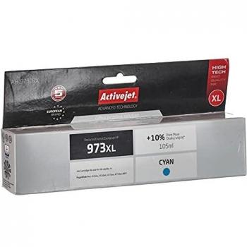 Cartucho de Tinta Compatible Alto Rendimiento (XL) Cian Activejet AH-973CRX 1 pieza(s)