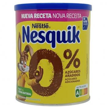 Cacao Soluble Nesquik 0% Azúcares Lote x3ud, 320g cada uno