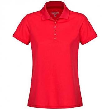 CMP Piquet Outdoor 3T59676 Polo, Mujer, Rojo