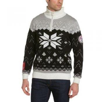 Nebulus Norweger norska - Sudadera de acampada y senderismo para hombre, tamaño XL, color negro