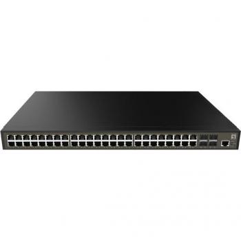 LevelOne GEL-5271 52-Port L2+ Managed Gigabit Ethernet Switch (48x RJ45, 4x SFP) - Rack-Mountable