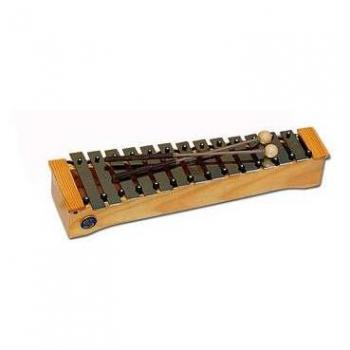 Carrillón soprano diatónico SAMBA 330SM, Do3-La4, 16 láminas a 440 Hz con Fa3#, La3# y Fa4