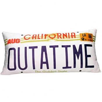 SD toys- out A Time Cojin Rectangular Regreso Al Futuro