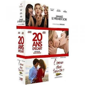 Jamais le premier soir + 20 ans d'écart + L'Amour dure trois ans [Francia] [DVD]