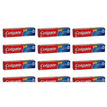 12 pasta dentífrica COLGATE Protection Caries con calcio 75 ml