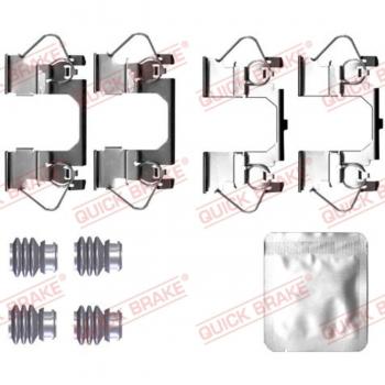 Pastillas de freno de disco QUICK BRAKE 109-0116 con kit de accesorios