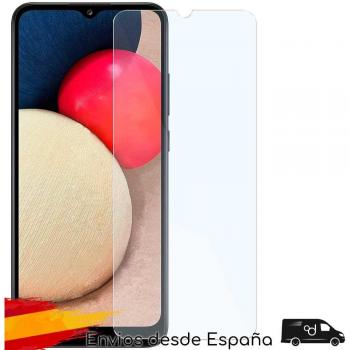 Protector de Pantalla Cristal Templado Premium 9H para Samsung Galaxy A02S Vidrio Plano Antiarañazos y Antigolpes