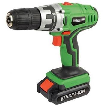 Brüder Mannesmann Werkzeuge de iones de litio atornillador inalámbrico, M17610 0W, 18V