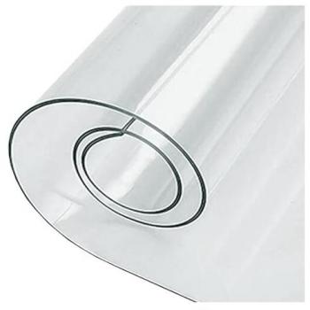 Mantel Mesa Transparente PVC 100x140cm 80 Micrones - Protector de Muebles Impermeable