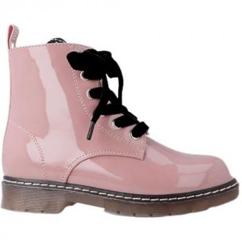 Botas de Niña Garvalín 231565-C Rosa - Calzado Infantil Cómodo, Duradero y con Efecto Charol