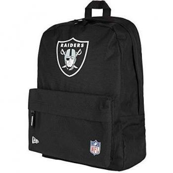 New Era NFL Stadium Bag Oakrai Blkotc Bolsa, Unisex Adulto, Negro, 43 x 32 x 12 cm