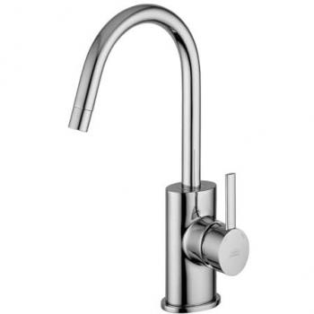 Mezclador de lavabo regulable en latón cromado Paffoni Berry