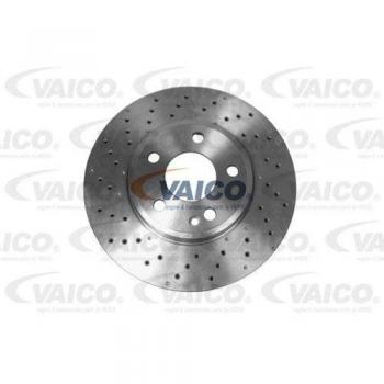 Disco de freno ventilado VAICO V30-80097 para Mercedes-Benz Clase A, GLA y CLA Coupe - Juego de 2 unidades