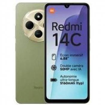 Smartphone Xiaomi Redmi 14C Dual SIM 128GB Verde Salvia 6.89 50MP 4G