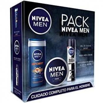 NIVEA Men Pack Creme, Caja de Regalo com Gel de Hombre para Ducha