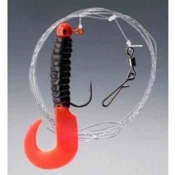 Cormoran seacor PERK - negro-rojo de pesca. 1 /, 80 cm{0}