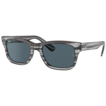 Ray-Ban Unisex Square Sunglasses RB2283 1314R5 Mr. Burbank Acetate Gray Blue