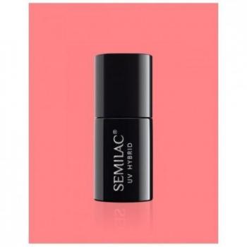 Semilac UV Hybrid Nail Polish 7ml - PasTells Salmon Pink