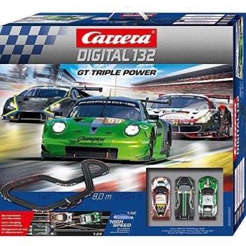 Carrera- GT Triple Power Coche, Multicolor