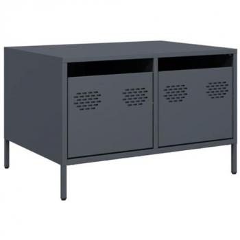 Mueble para TV acero laminado en frío antracita 68x50x43,5 cm