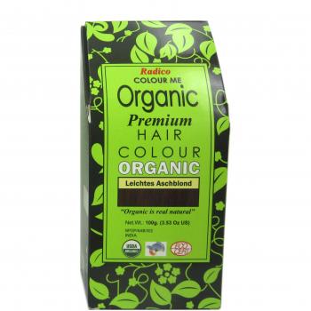 Radico Organic Vegetable Hair Dye Light Ash Blonde, 100 g