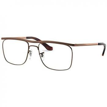 Ray-Ban 0rx6519-3078-52 Gafas, MEDIUM BROWN, 52 Unisex