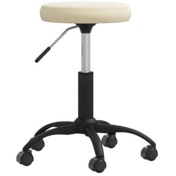 Silla de comedor de terciopelo crema moderna para oficina, salón, sala de estar y cocina