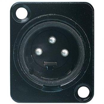 Proel 3Mdlbk - Conector macho de panel
