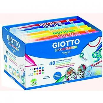 Giotto Decor Textile Schoolpack 48 Uds.